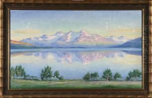 Norrlandskt Landskap by Karl Tiren