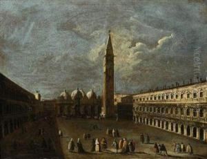 Venezia, Veduta Di Piazza San Marco by Francesco Tironi