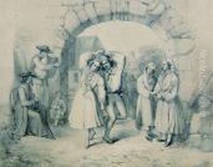 "peroiesi Danzanti" by August Anton Tischbein
