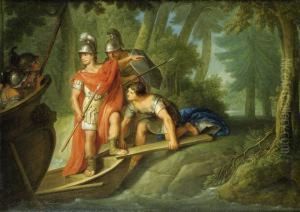 Carlo Und Ubaldo by Johann Heinrich Ii Tischbein