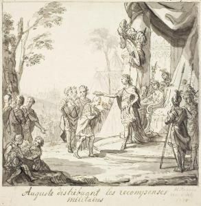 Kaiser Augustus Belohnt Seine Soldaten