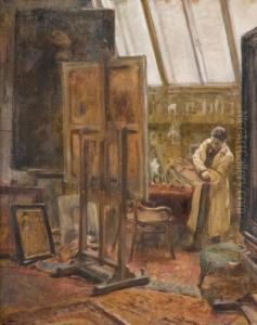 L'atelier Du Peintre by Victor Tischler
