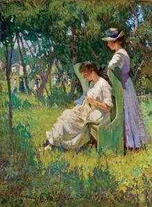 Two Girls, Old Lyme
