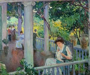 The Park Bench by Mary Bradish Titcomb