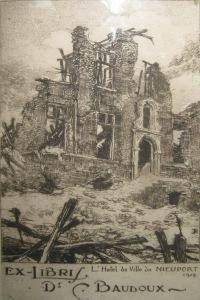 "l'hotel De Ville De Nieuport". by Louis Titz