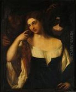 Woman With A Mirror