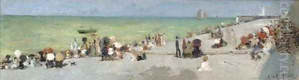Scene de plage - view 1