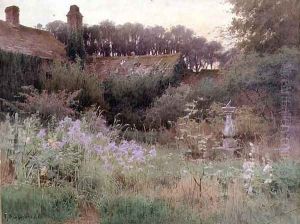 Where the Forgotten Garden Lies Asleep by Georgina M. de l' Aubiniere