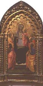 Madonna and Child with Saints 2 by Fra Angelico (Guido di Pietro)