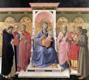 Annalena Altarpiece by Fra Angelico (Guido di Pietro)