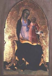 Madonna and Child 1418-20 by Fra Angelico (Guido di Pietro)