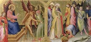St James and Hermogenes and The Martyrdom of St James by Fra Angelico (Guido di Pietro)