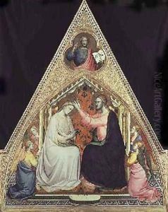 The Coronation of the Virgin 3 by Fra Angelico (Guido di Pietro)