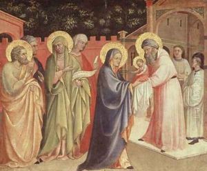 The Presentation in the Temple by Fra Angelico (Guido di Pietro)
