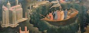 St Nicholas of Myra Calming the Storm by Fra Angelico (Guido di Pietro)