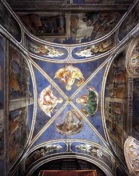 View of the chapel vaulting - view 1