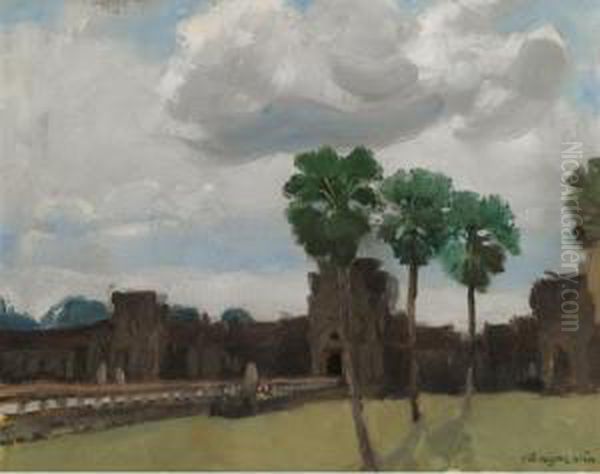 Angkor Temple - view 1