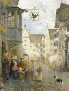 "der Kunstler In Stein Am Rhein". "der Kunstler In Stein Am Rhein".