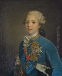 Portrait Presume De Louis-stanislas-xavier De Bourbon, Comte De Provence, Enfant