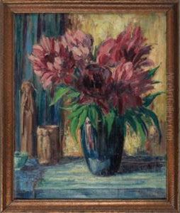 Still Life With Peonies by Charles Stewart Todd