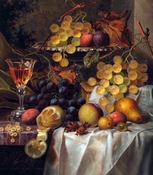 Still Life Study Of Mixed Fruit - view 1