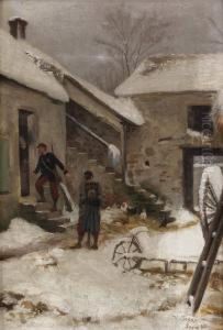 Soldater Kommer Till Garden by Waldemar Knut Gustaf Tode