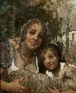 Mamma E Figlio by Giovanni Battista Todeschini