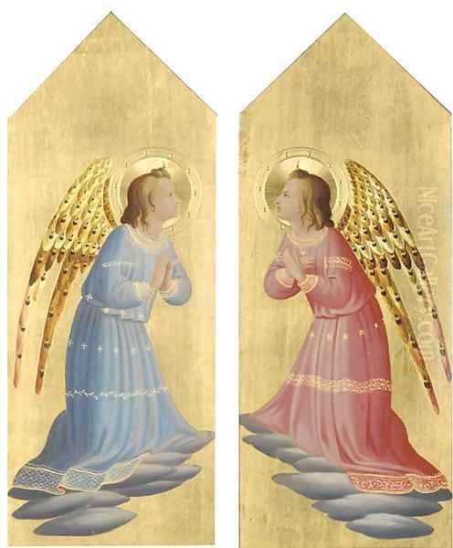 An angel in adoration - view 1