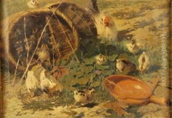 Chioccia Con Pulcini - view 1