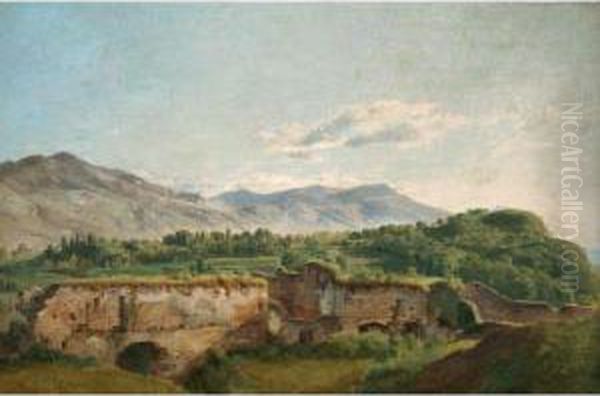 Les Ruines De Allinges Au-dessus De Thonon Au Lac Leman
The Ruins Of Allinges Above Thonon At Lake Geneva - view 1