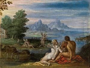 Am Ufer Des Lethe In Den Elysischen Gefilden by Lodovico Pozzoserrato (see Toeput, Lodewijk)