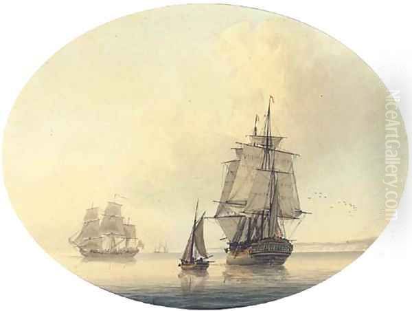 Shipping off the coast - view 1
