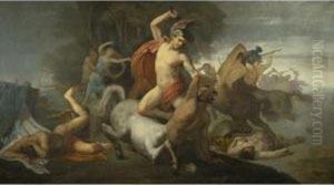 The Battle Of The Centaurs by Domenico Tojetti