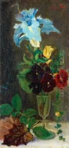 Still Life With Violets