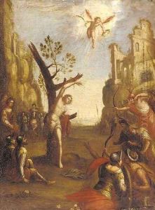 The Martyrdom of Saint Sebastian by Hans Von Aachen