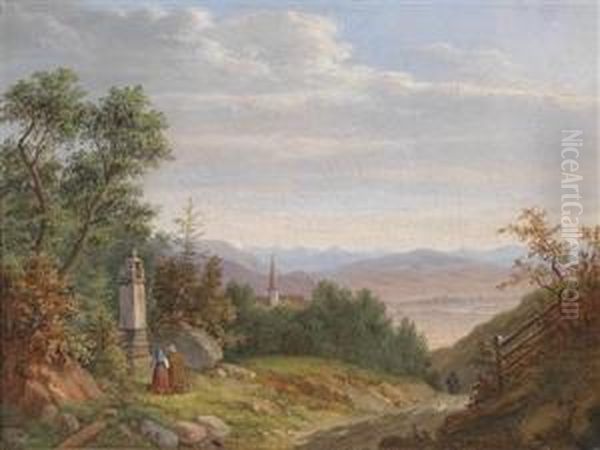 Silent Prayer At The Wayside - view 1