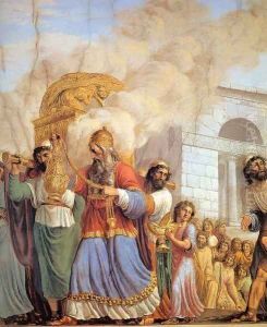 Transportation of the Ark of the Covenant Containing the Tablets of the Law by Luigi Ademollo