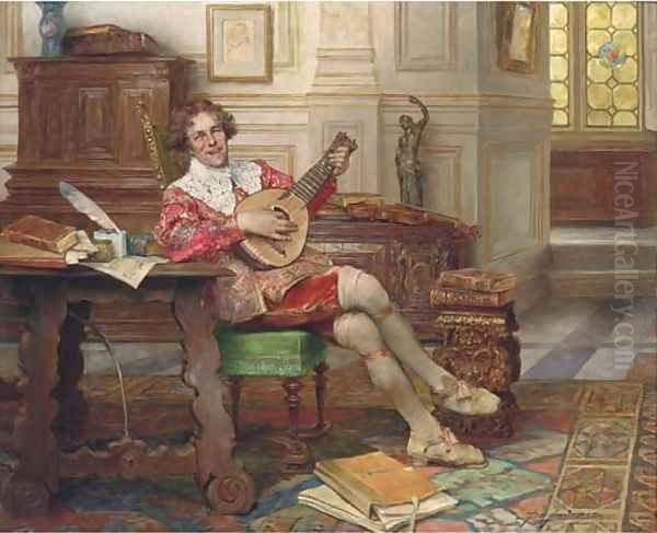 The jolly musician - view 1