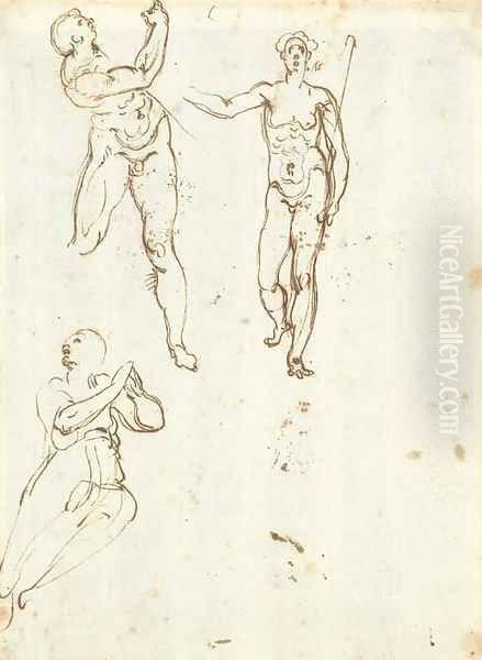 Studies of figures - view 1