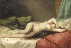 Nue a la libellule by Angelo Asti