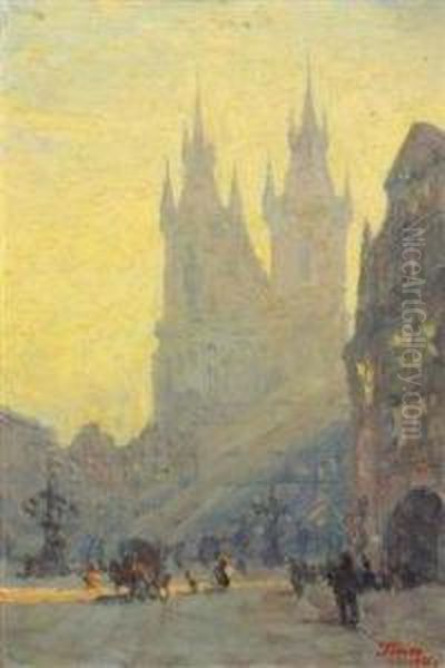 A View Of Tyn Church - view 1