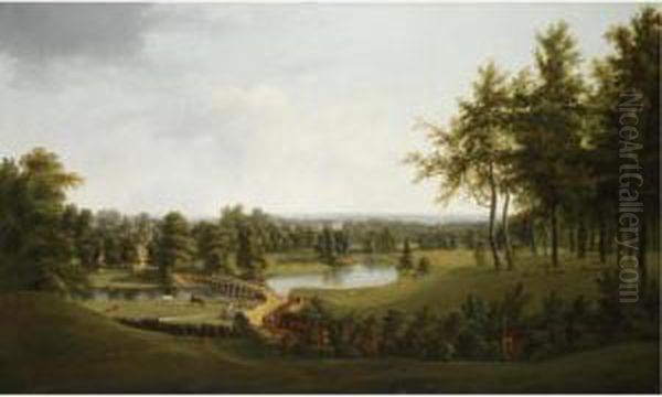 An Extensive River Landscape - view 1