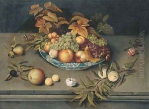 Still life by Balthasar Van Der Ast
