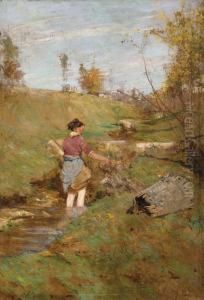 Nel Fosso by Adolfo Tommasi