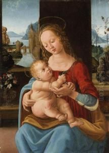 The Madonna And Child With A Goldfinch by Tommaso