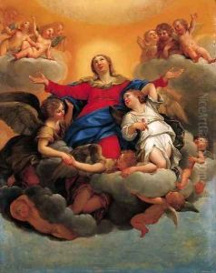 The Assumption of the Virgin 2 by Francesco Albani