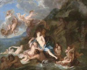 The Triumph of Galatea 2 by Francesco Albani