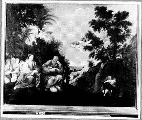 The Rest on the Flight into Egypt - view 1