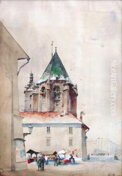 Widok Na Maly Rynek I Kosciol Mariacki - view 1