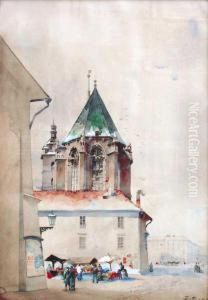 Widok Na Maly Rynek I Kosciol Mariacki by Stanislav Tondos